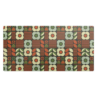 Podložka na stůl dětská Retro květiny a listy