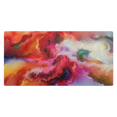 Pracovní podložka na stůl Abstraktní bouře barev