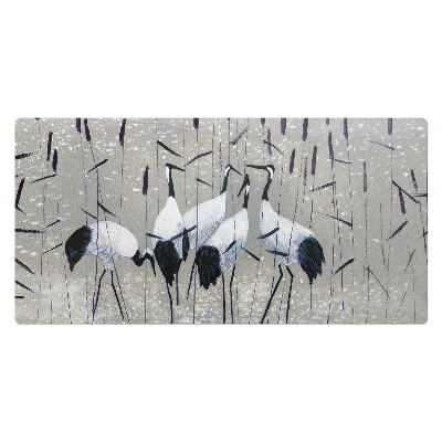 Podložka na stůl Jeřábi v rákosí