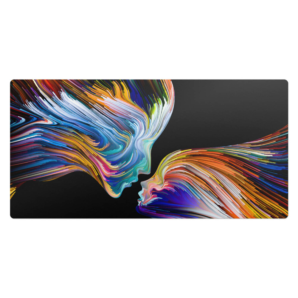 Podložka na stůl dětská Barevné tváře v pohybu