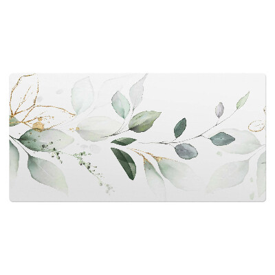 Pracovní podložka na stůl Jemné akvarelové listy