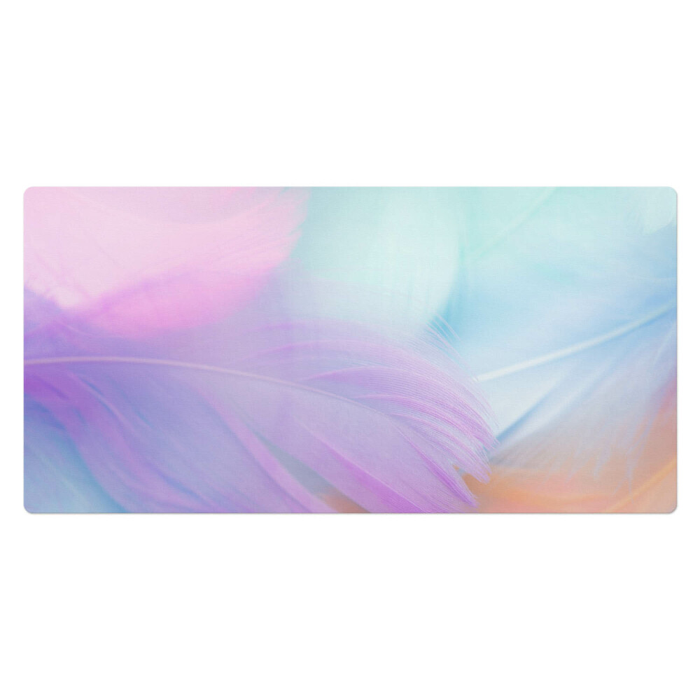 Pracovní podložka na stůl Pastelové peří