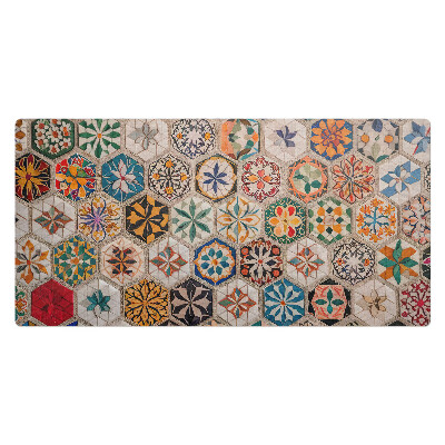 Pracovní podložka na stůl Květinová mozaika