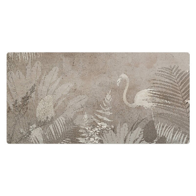 Pracovní podložka na stůl Plameňák v džungli