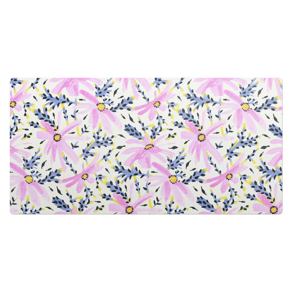 Pracovní podložka na stůl Květinový pastelový vzor