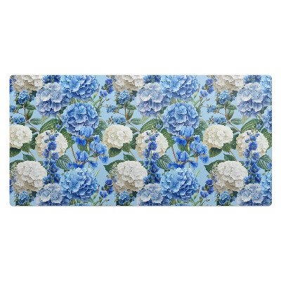 Pracovní podložka na stůl Květinový vzor hortenzie