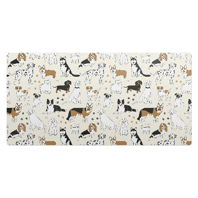 Podložka na stůl Vzorek se psy