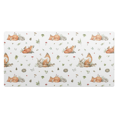 Podložka na stůl dětská Vzor lesních zvířat