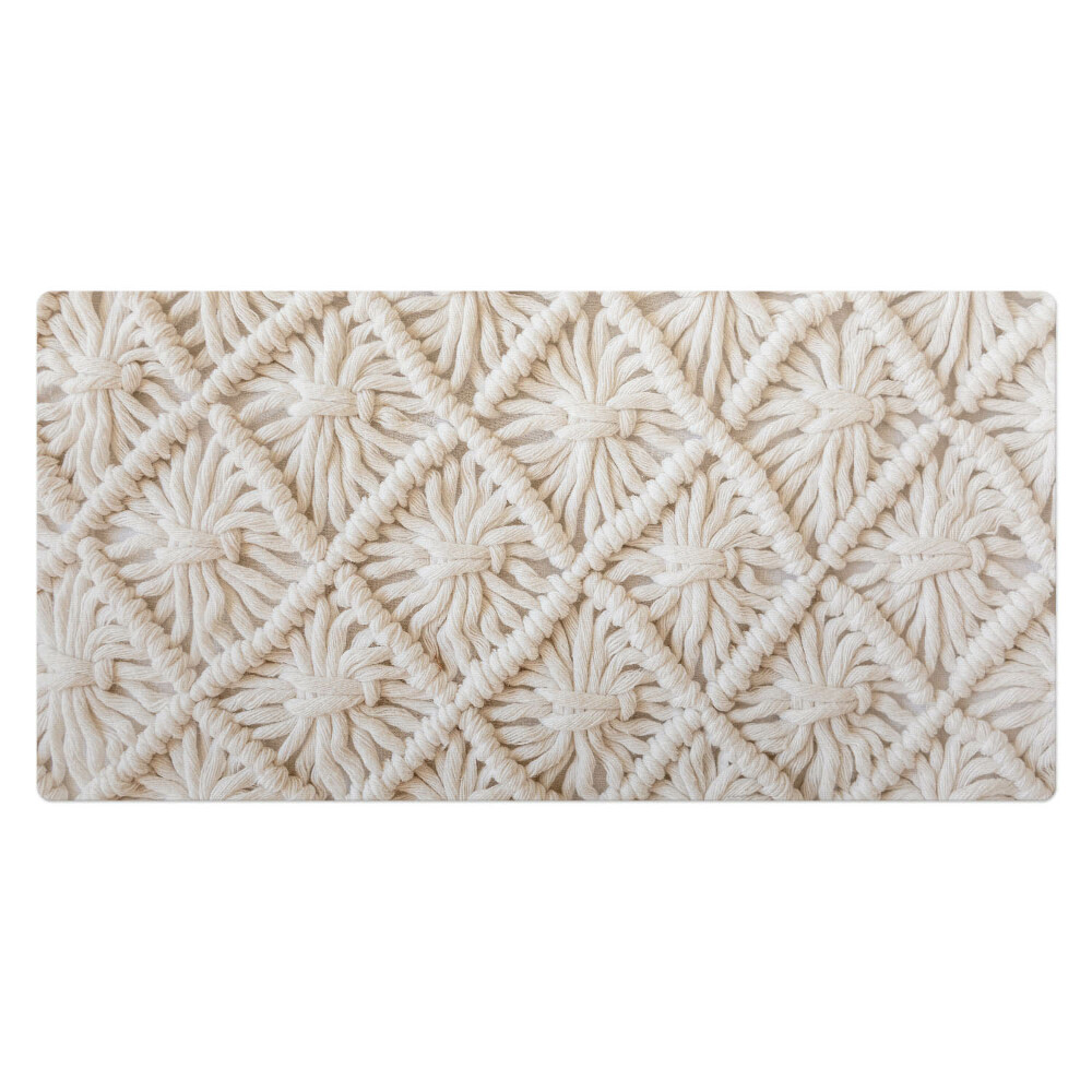 Podložka na stůl dětská Struktura květu makramé