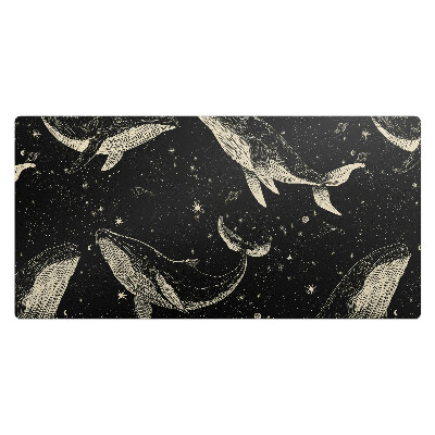 Podložka na stůl dětská Velryby ve vesmíru