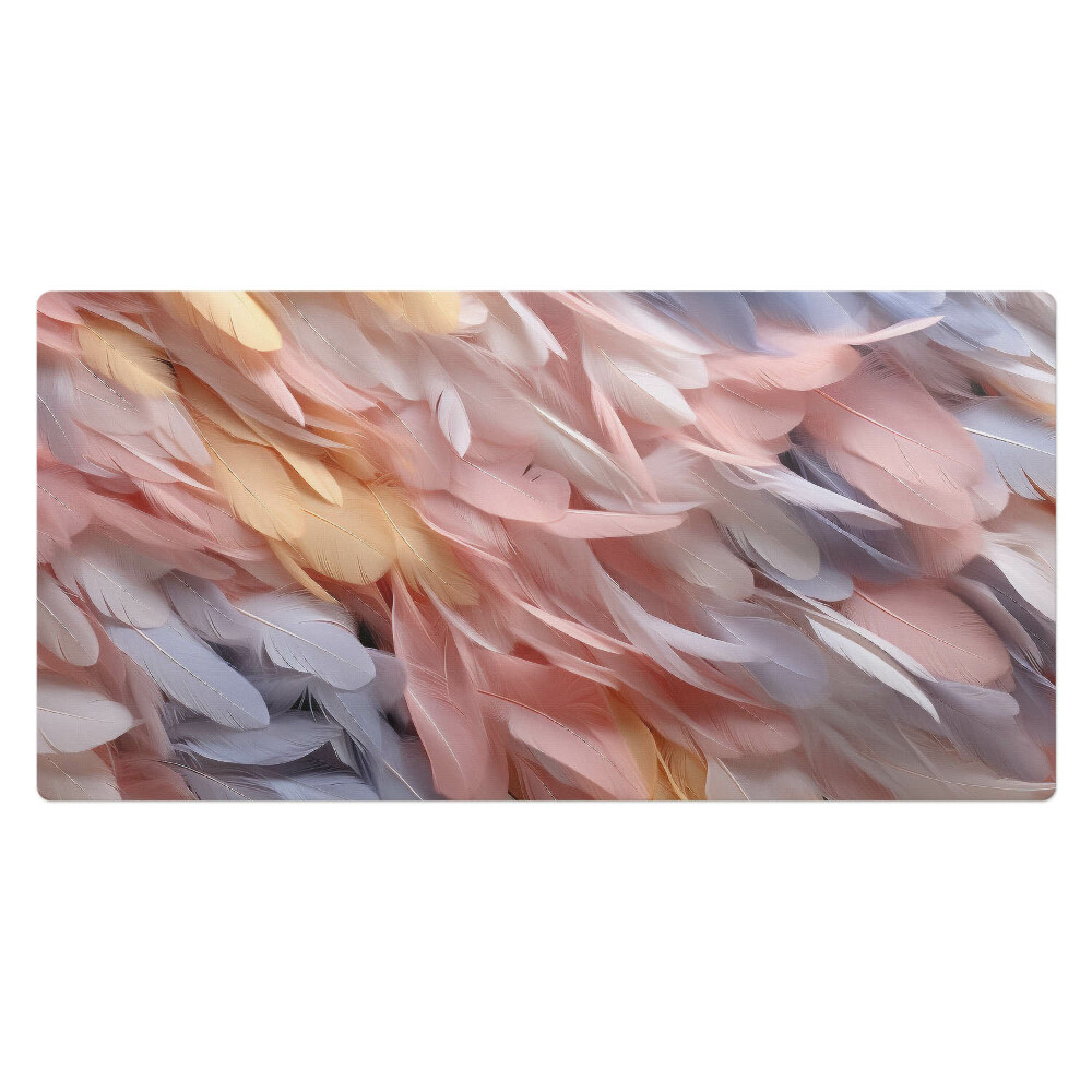 Pracovní podložka na stůl Pastelové peří