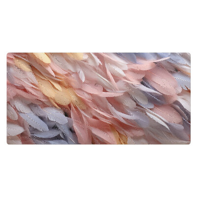 Pracovní podložka na stůl Pastelové peří