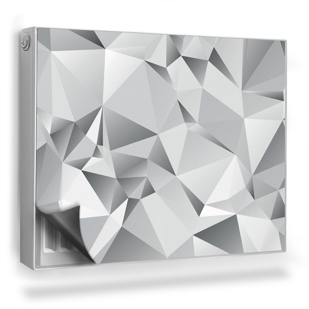 Dekorativní magnet na radiátor Geometrická, abstraktní kompozice