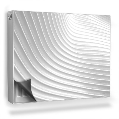 Magnet na radiátor Geometrické lehké struktury, plisování