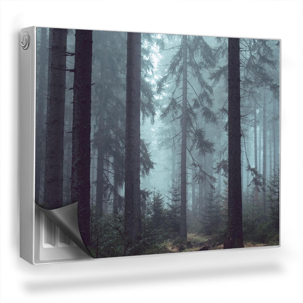Magnet na radiátor Výhled na les, příroda, temná atmosféra