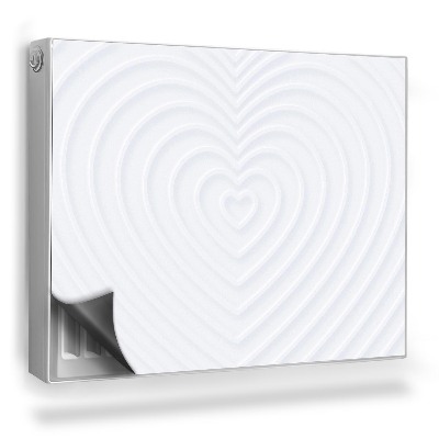 Dekorativní magnet na radiátor Jemný tvar násobeného srdce