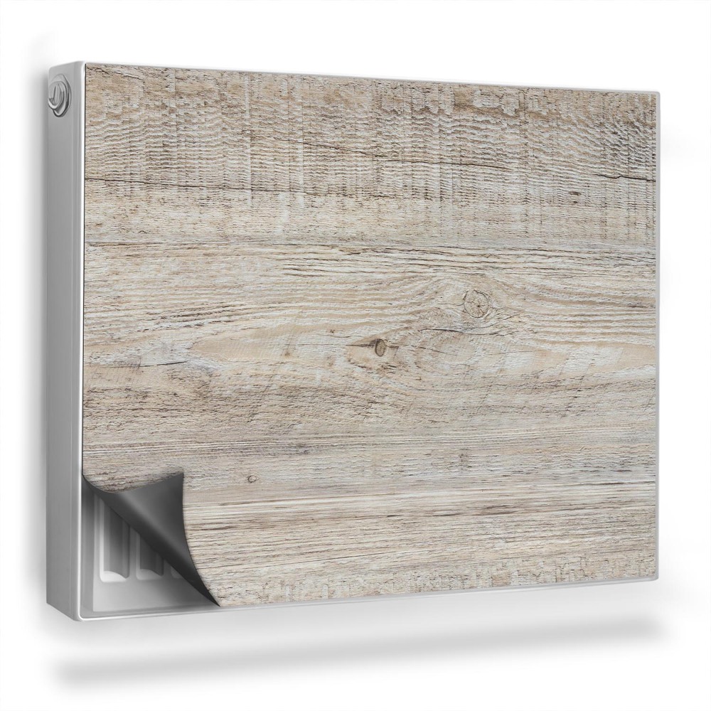 Dekorativní magnet na radiátor Dřevěný povrch, vybledlé barvy