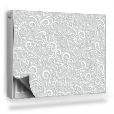 Dekorativní magnet na radiátor Abstraktní tvary rostlinné motivy