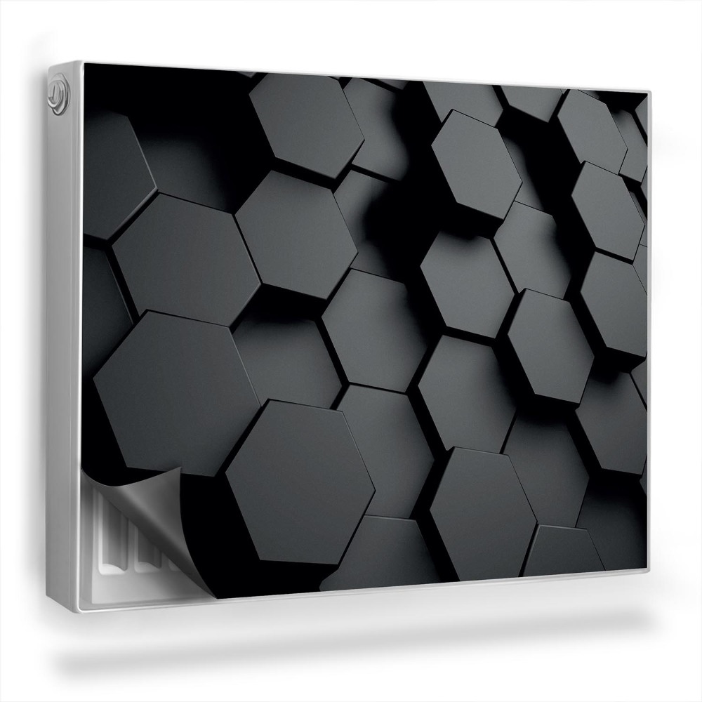 Magnet na radiátor Moderní 3D geometrické pozadí