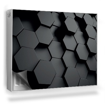 Magnet na radiátor Moderní 3D geometrické pozadí