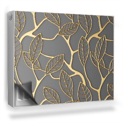 Magnetický kryt na radiátor Prolamovaná dekorace ve tvaru větviček s písmeny