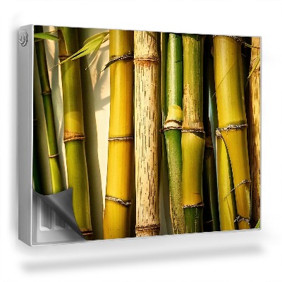 Dekorativní magnet na radiátor Přírodní aranžmá bambusových stonků zoom