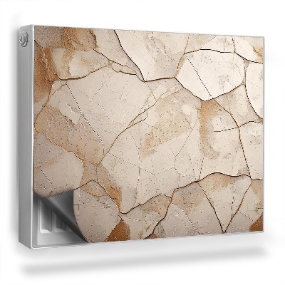 Dekorativní magnet na radiátor Přírodní struktura podobná mramoru