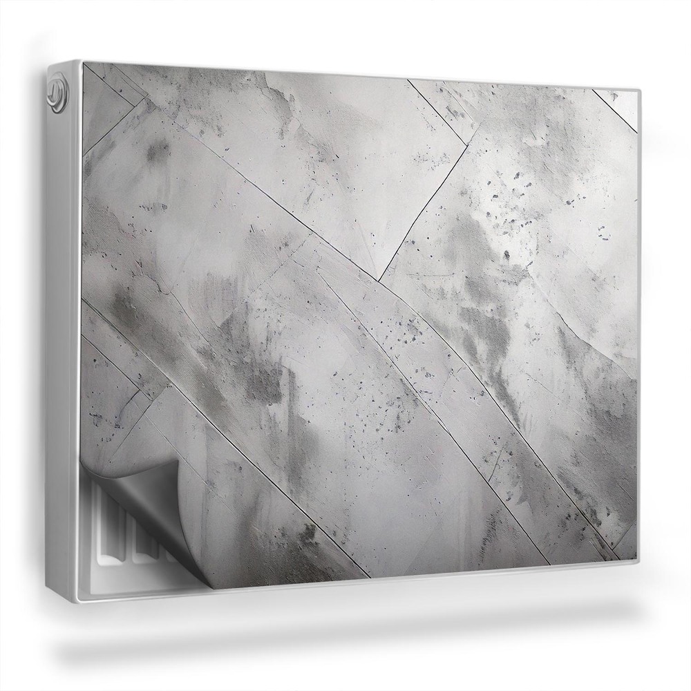 Dekorativní magnet na radiátor Řezaný beton textury průmyslový vzor