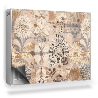 Magnetický kryt na radiátor Abstraktní vzor etnické boho inspirace