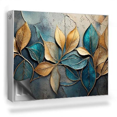 Magnet na radiátor Malířské květiny rostliny modernita