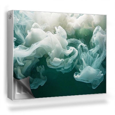 Magnetický kryt na radiátor Hustý kouř zajímavý tvar struktury