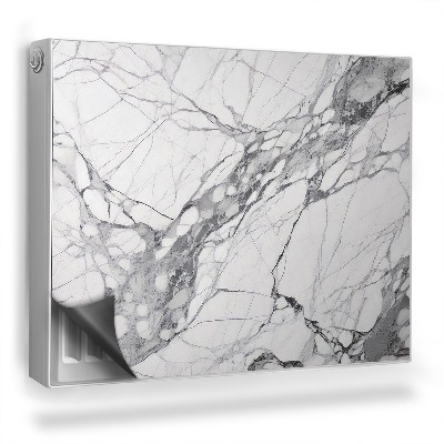 Dekorativní magnet na radiátor Stylová mramorová textura přírodního kamene