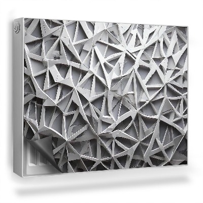 Magnet na radiátor Abstraktní moderní průmyslová struktura