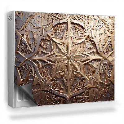 Dekorativní magnet na radiátor Kovové dekorace dekorativní ornamenty