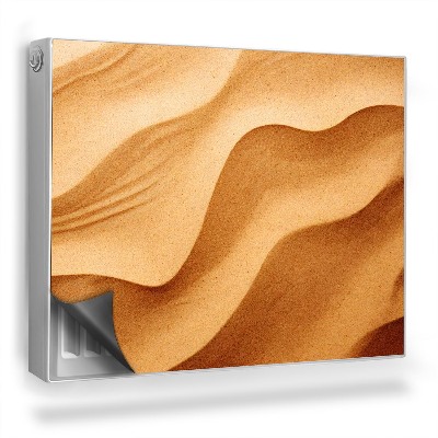 Magnet na radiátor Vlnitý písek, šerosvit, teplé barvy