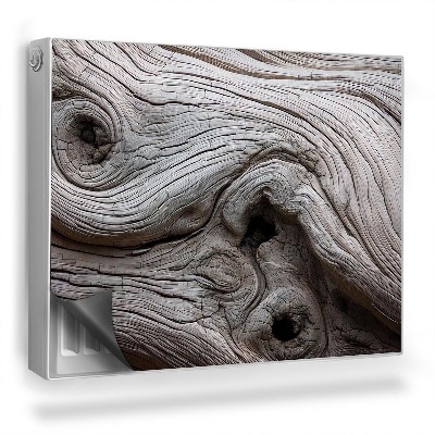 Dekorativní magnet na radiátor Vlnitý písek, jemné, teplé barvy