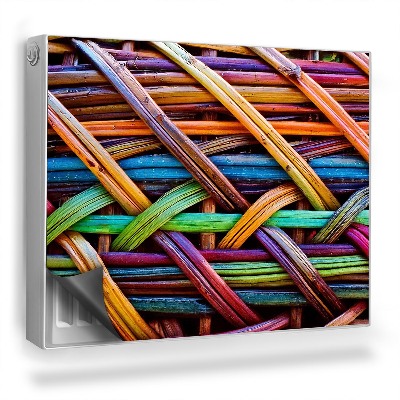 Magnet na radiátor Detail proutěného pletení