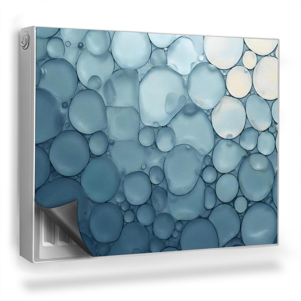 Magnetický kryt na radiátor Mnoho nepravidelných kruhů kol