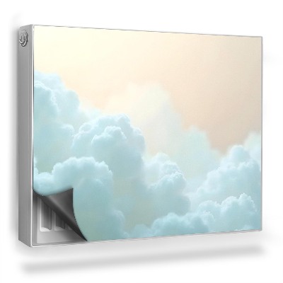 Magnetický kryt na radiátor Lehké mraky pastelové mraky na obloze