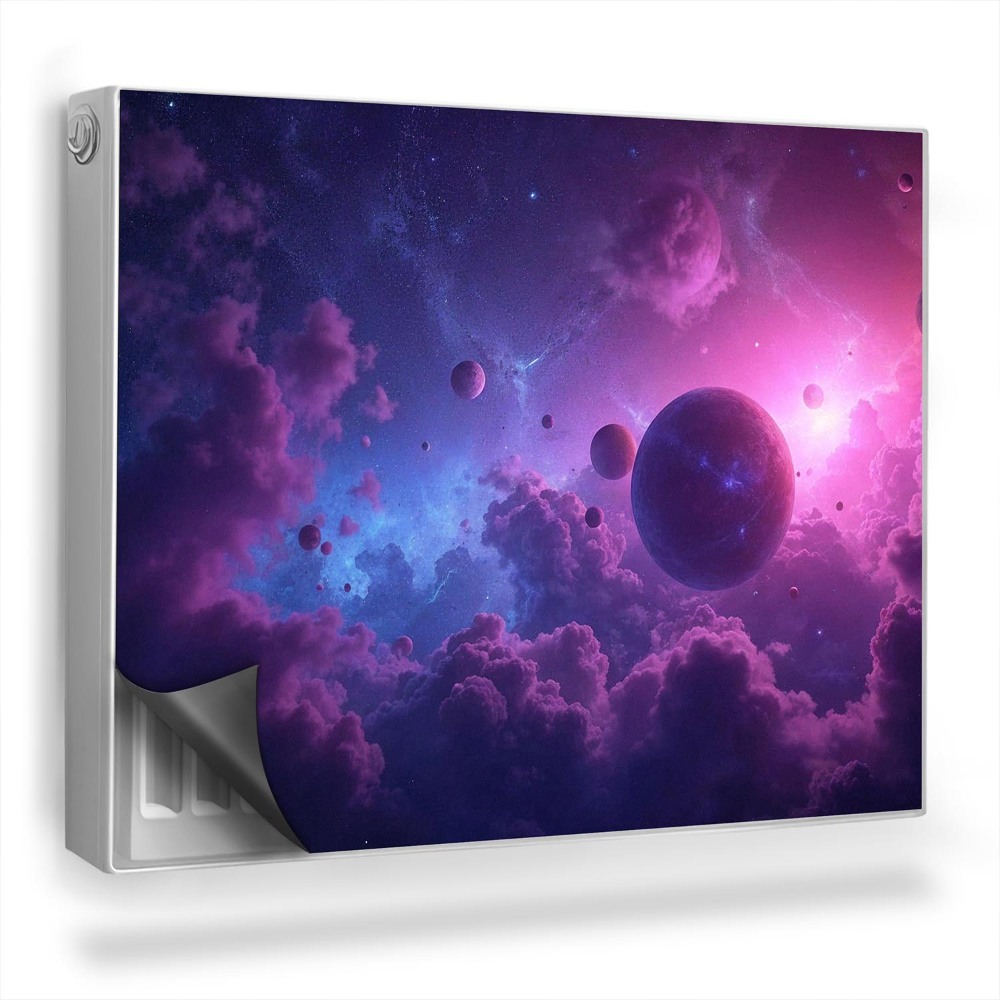 Magnet na radiátor Fantastická ilustrace oblohy a vesmíru