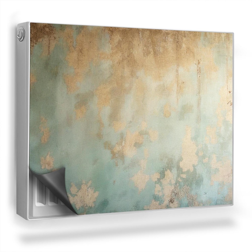 Magnet na radiátor Poškozená zeď, loupající se barva