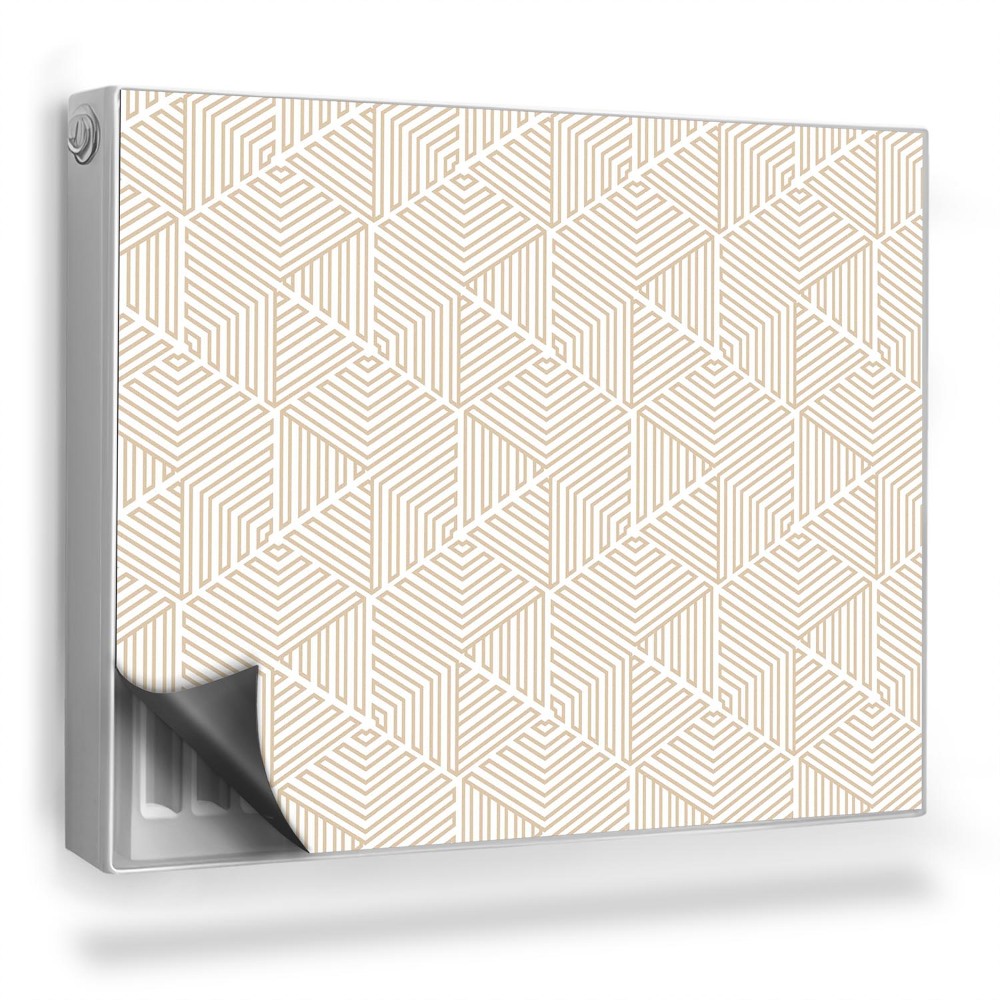 Magnet na radiátor Geometrický vzor s jasným vzorem, cop