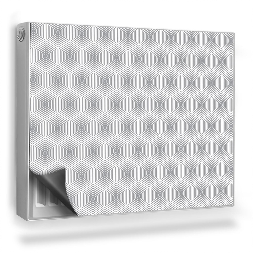 Magnet na radiátor Geometrický šestiúhelníkový vzor