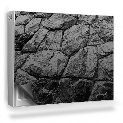 Dekorativní magnet na radiátor Tmavý kamenný povrch