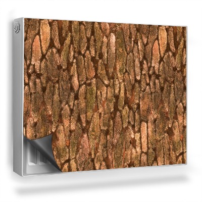 Magnet na radiátor Detail stromové kůry v přírodních barvách