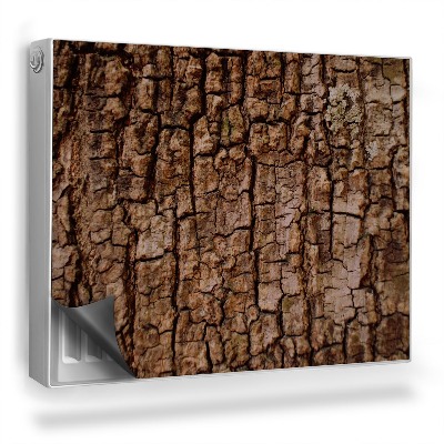 Magnetický kryt na radiátor Popraskaná stromová kůra textury přírody