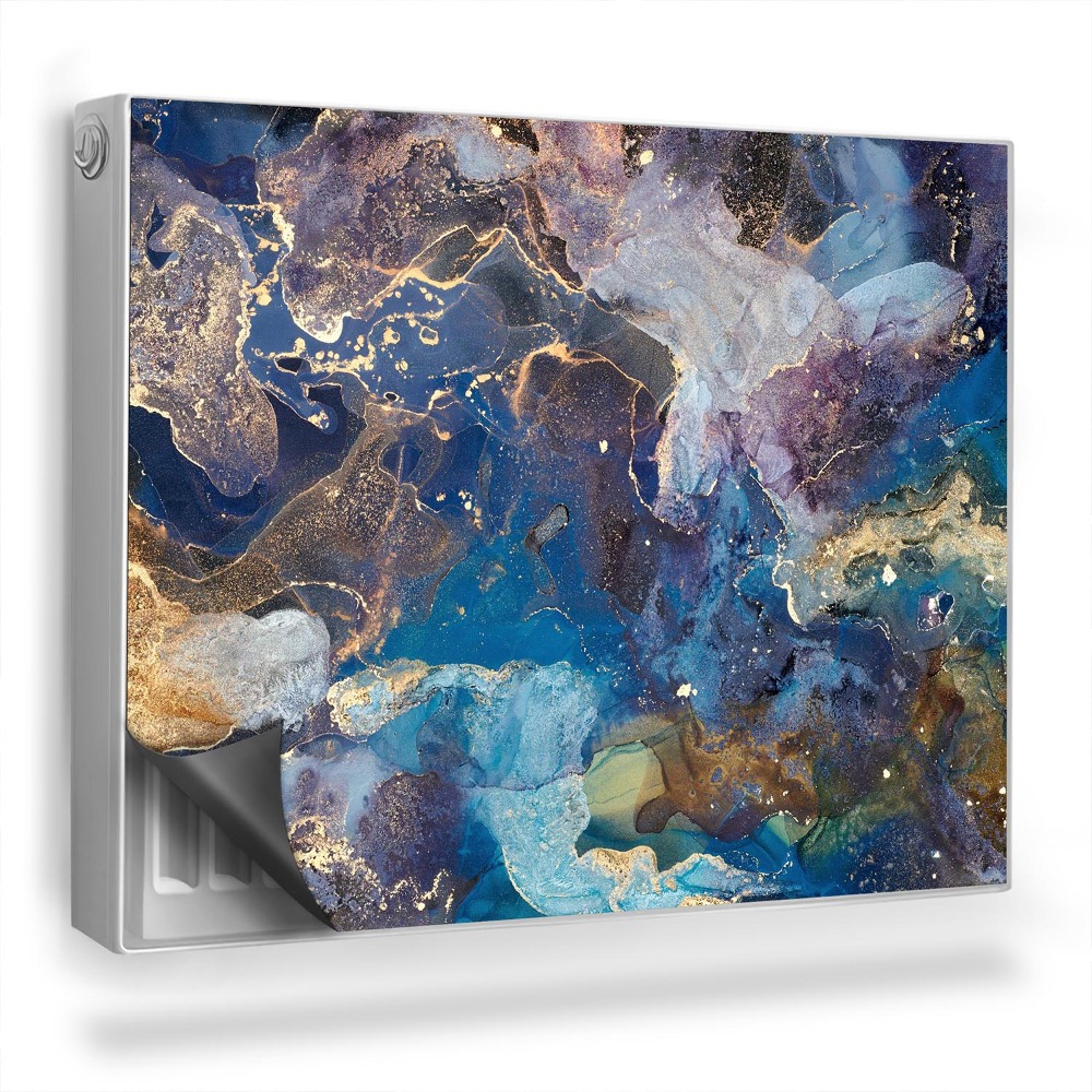 Magnet na radiátor Míchání barev abstraktní tvary