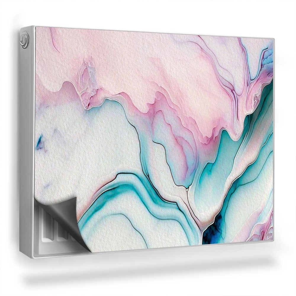 Magnet na radiátor Pastelové akvarelové skvrny na papíře