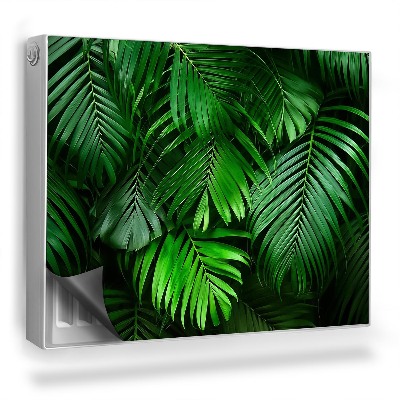 Dekorativní magnet na radiátor Hustá džungle zanechává silný kontrast