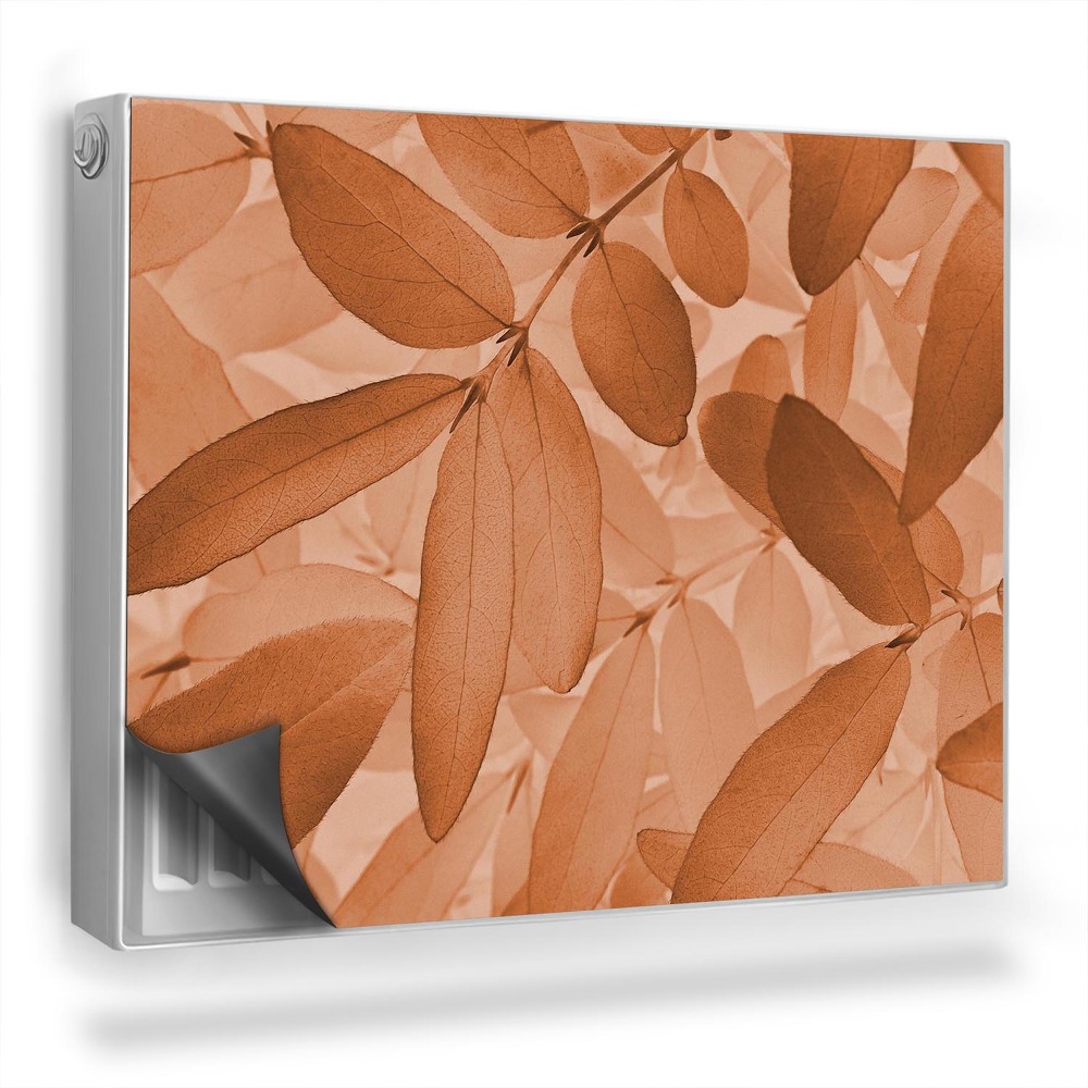 Magnet na radiátor Složení rostlin větvičky listy příroda